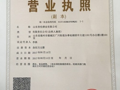 營(yíng)業(yè)執(zhí)照