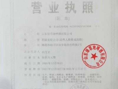營業(yè)執(zhí)照
