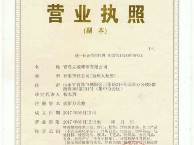 營(yíng)業(yè)執(zhí)照