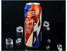英豪奮斗藍(lán)罐啤酒易拉罐500ml罐裝啤酒廠家招商價(jià)格優(yōu)惠